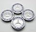 Autowoor Dark Blue Wheel Center Hub Caps Mercedes Benz,75mm/3 Inch Hub Cap Cover Car Fit for Mercedes Benz All Models with (4 pcs) primary