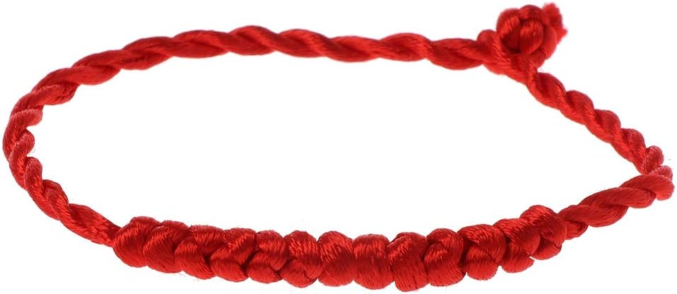 Fahou Kabbalah Red String Braided Bracelet Protection for Good Luck Against Evil Eye