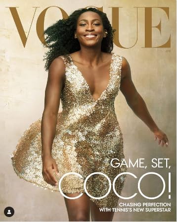 Photo 1 of Vogue USA Magazine April 2024 Coco Gauff (PB)