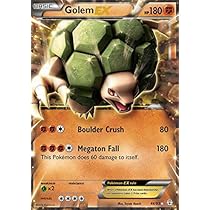 Pokemon - Golem-EX (46/83) - Generations - Pokemon USA, Inc. - Trading Card  - Ages 36+
