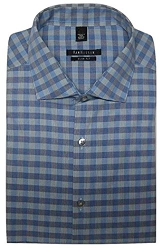 Van Heusen Mens Slim Fit Wrinkle Free Dress Shirt 18 | Desertcart Gambia