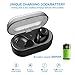 Besyoyo Wireless Earbuds with Charging Box,Truly Stereo Bluetooth Headphones with Microphone,Mini In-Ear Noise-Canceling Wireless Earphones for Running Sports Gym Workout