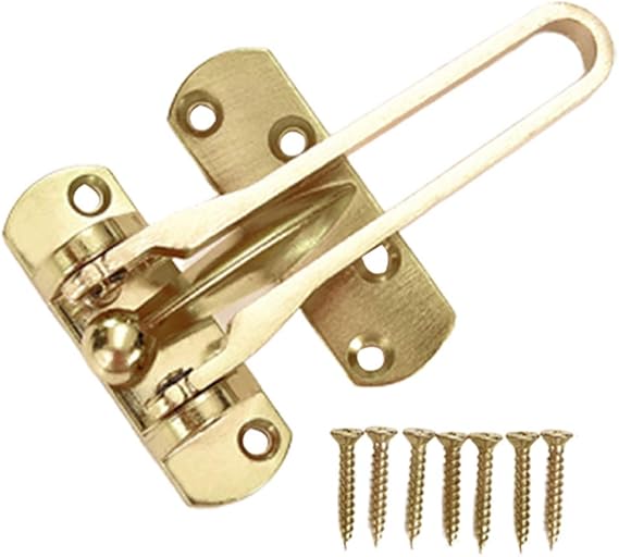 Cerradura de puerta para seguridad del hogar, refuerzo del hogar