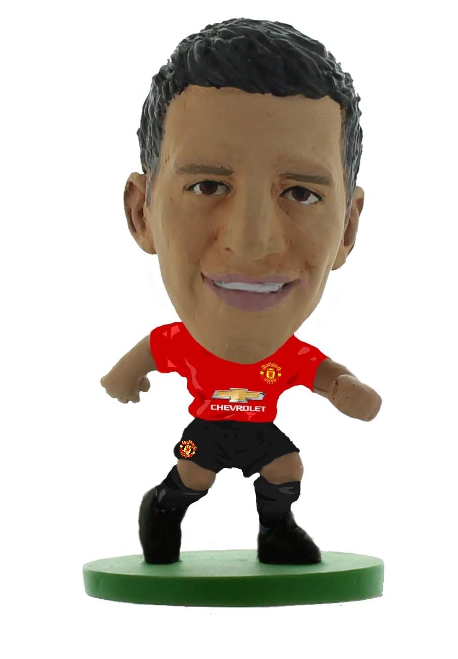 SoccerStarz SOC1293 Man Utd Alexis Sanchez-Home Kit (2019 Version) /Figures, Green