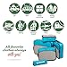 ZOMAKE 4 Set Packing Cubes，Lightweight Travel Luggage Packing Organizer of Suitcase Organizers with Laundry Bag