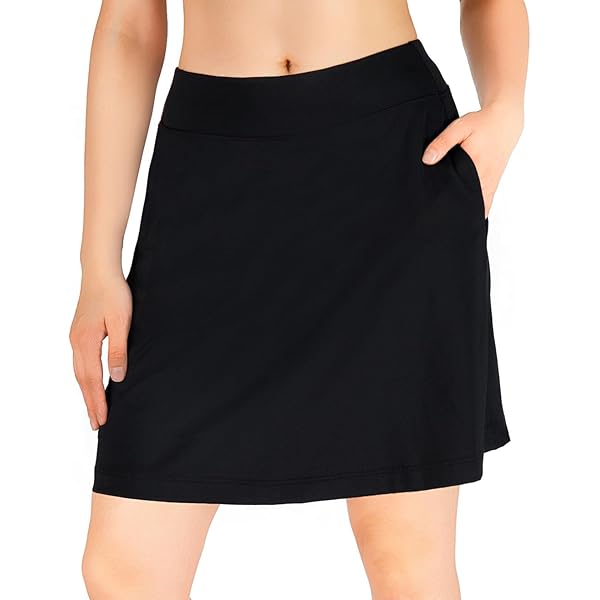 レディースウェア RUFFLOG Hyper Stretch Golf Skirt Black
