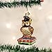 Old World Christmas Graduation Owl Glass Blown Ornament