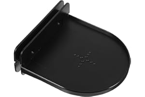 DIYEAH Universal Wall Mounted Speaker Bracket for Smart WiFi Hub, Black Audio Speaker Mount Random Color