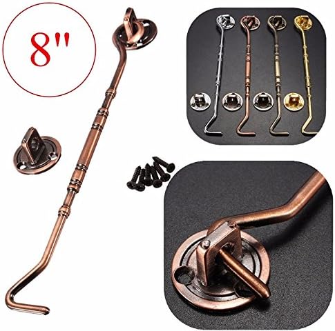 Stainless Steel Window Door Gate Safety Sliding Barrel Bolt Latch Lock Hasp