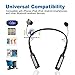 Headphones Bluetooth Neckband W/Mic,Cool Earphones Sweat Proof Hands-Free for Sports/Gym/Running/Driving/Motorcycle/Exercise, Wireless Headsets in Ear Stereo Earbuds,Long Battery Noise Cancelling