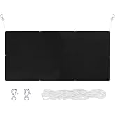 Archery Backstop Netting Heavy Duty with Rope and Hooks, Portable Archery Netting Accessories for Backyard Outdoor Bow Practice