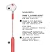 Skullcandy S2FXHX-476 Bombshell Women's In-Ear Headphones with Earbud, Mic & Remote, Mash-Up/Clear/Coral