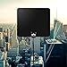 【2019 Latest】 HDTV Antenna Indoor Digital TV Antenna, DUMSAMKER 60-80 Miles Range HD Antenna with Amplifier Signal Booster and 13FT Coaxial Cable - Extremely High Reception