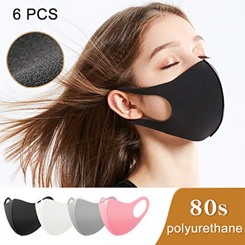 Coverhome Anti Pollution Mask Protection Dust Pollution Mask Lot Washable Earloop Masks Anti Dust Cycling Mouth Face Mask Unisex Outdoor Black