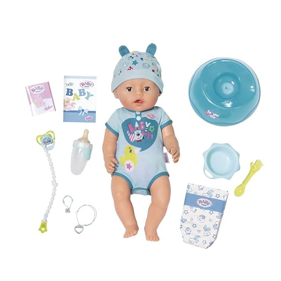 Zapf Creation 819203 - Baby born interactive Boy Puppe