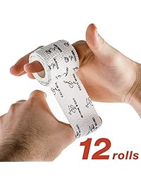 Cinta para el pulgar de Warm, BODY COLD MIND Premium para levantamiento de pesas, levantamiento de potencia y entrenamiento de fuerza de levantamiento de muertes, agarre de gancho ajustable elástico de algodón a prueba de sudor y transpirable