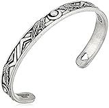 Alex and Ani Godspeed Cuff Rafaelian Silver Bangle Bracelet