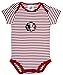 Florida State Seminoles Red Striped NCAA College Newborn Infant Baby Creeper