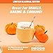 FITCRUNCH Whey Protein Powder, Designed by Robert Irvine, Limited Edition Flavor, 120 Calories and 25g of Protein, Keto, Gluten Free, Soy Free, and Non-GMO (Pumpkin, 18 Servings)