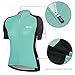 Beory Womens Cycling Jerseys with Short Sleeves,Girls Bike Short Sleeves with Three Pockets