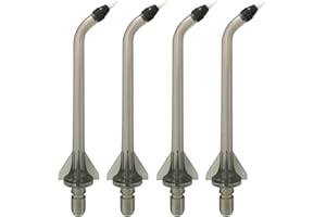 PDEEY Replacement Tips fit for COSLUS Water Flosser F5020E F5029A, Periodontal/Pocket Oral Irrigator Jet Nozzel Tip 4 PCS