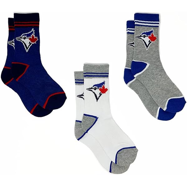 blue jays dress socks Gertex Men's MLB Toronto Blue Jays 2-Pack Dress Socks | Sock Size 10-13  (Shoe Size 7-12)