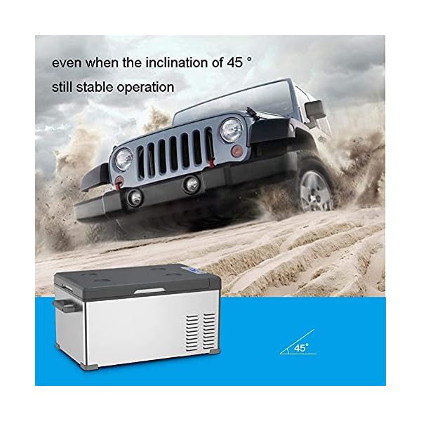 YANJ-Car-refrigeratorCompressor-Cooler-Box-Freezer-Box-With-1224220-Volt-Connection-For-Cars-And-Trucks-Capacity-LOLDF1-Size-15LA YANJ Car refrigerator,Compressor Cooler Box Freezer Box With 12/24/220 Volt Connection For Cars And Trucks Capacity LOLDF1 (Size : 15LA)