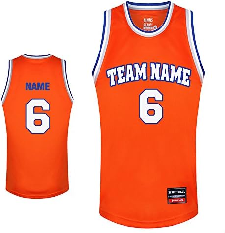 KENT HILL Custom Personalized Team Name &amp; Player Name &amp; Number Men's Basketball Tank Top Jersey and Short