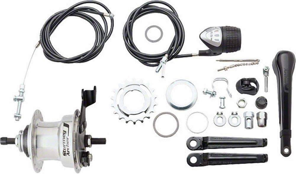 Sturmey Archer S30 3-Speed 36h, Internal Drum Brake