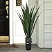 Giant Agave Fake Plant - 52-Inch Faux Succulent with Pot - Artificial Trees Blend Southwestern Style with Modern Home Decor by Pure Garden