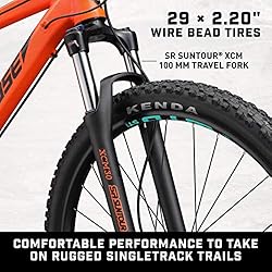 Mongoose Tyax Comp Adult Mountain Bike, 29-Inch