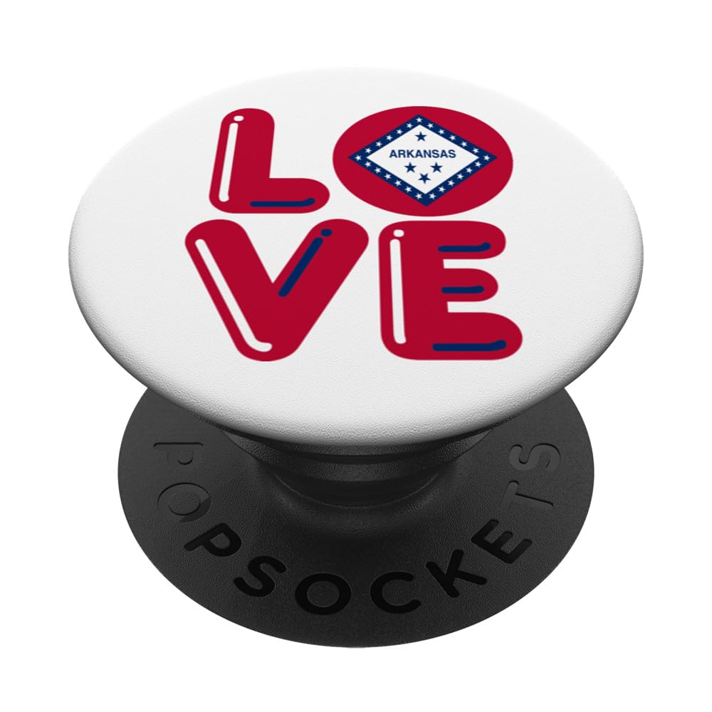 LOVE - Arkansas PopSockets Swappable PopGrip
