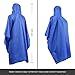 Terra Hiker Waterproof Rain Ponchos, Hiking Rain Jackets, Reusable Rain Coats for Outdoor Activities