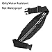 uFashion3C Running Belt Waist Pack for Phone, fits iPhone Xs Max XS X 8 7 6S 6 Plus, Galaxy S9 S8 Plus,S7 Edge, Note 9, 8, 5 - Water Resistant Reflective Fitness Workout Fanny Pack for Men and Women