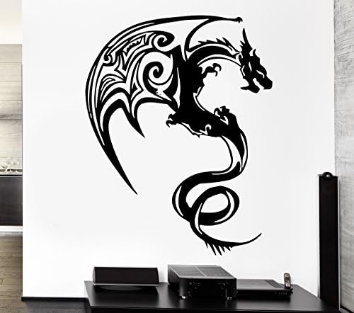 Little Angle Wall Decal Dragon Myth Fantasy Monster Cool Decor For Bedroom (Z2698)