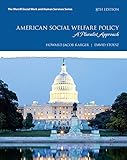 American Social Welfare Policy: A Pluralist Approach