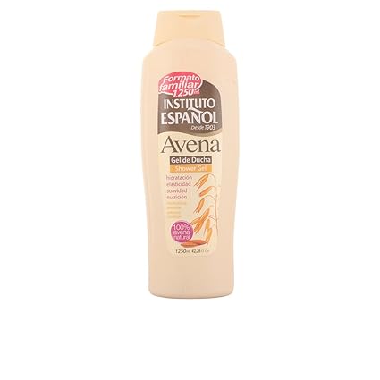 Instituto Español Gel de Ducha Hidratante de Avena - 5 Recipientes de 1250 ml - Total