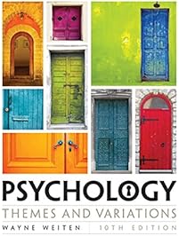 Psychology: Themes and Variations (MindTap Course List)
