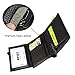 golden tai RFID Bifold Wallet 10 Credit Card Slots ID Window Genuine Leather (Bentley)