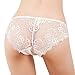 ANZERMIX Womens Sexy Elastic Lace Carousel Cheeky Panty Pack of 5