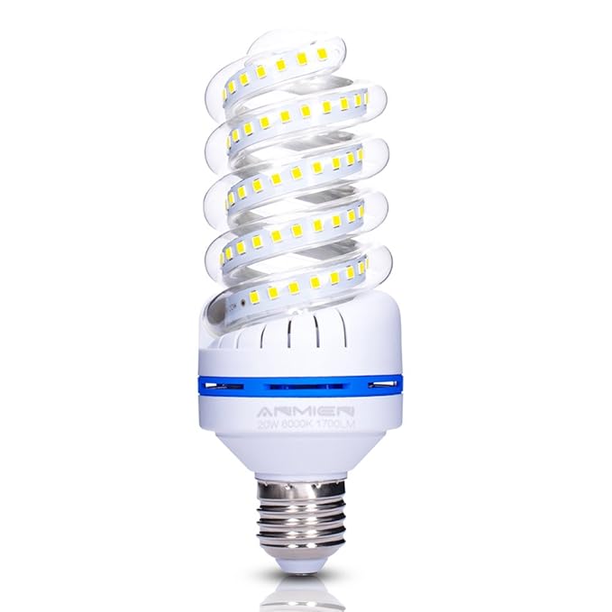 E27 LED Lampe, 20W ersetzt 150W LED Birne, Kaltweiss 6000K, 1750 lumen LED-Leuchtmittel 20 watts, 360 Grad Abstrahlwinkel, Ni