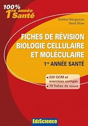 Fiches de révision en biologie cellulaire et moléculaire