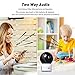 JINTU WiFi Security Camera, Tuya Smart Home IP Camera 1080P with Motion Detection, Night Version, Work with Amazon Alexa & Google Assistant- for Home/Office/Baby/Nanny/Pet Monitor