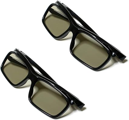 Amazon Popluxy パッシブ 偏光式 3dメガネ Lg 3dtvの為 映画館 Tvの為 テレビ用 眼鏡の上から装着可能 2個入り Popluxy ホームシアターパッケージ