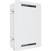 ECHOGEAR 17" in Wall TV Media Box - Recessed TV Outlet Network Enclosure - Works w/Wired & Wireless Samsung Connect Box, Apple TV, Roku, Fire TV Stick - WiFi Friendly Cable Management Fits 16" Studs