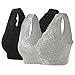 ZUMIY Women's Lace Cotton Nursing Bra for Maternity and Breastfeeding