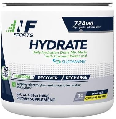 Nutriforce Balanced Hydration, Coconut Pineapple, 4.94 Ounce by Nutriforce