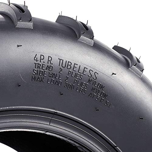 image for VANACC ATV UTV Tires 20x10x10 Sport AT Tire 20 inch 20x10-10, 4PR, Set