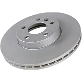 Bendix Priority1 BCR6001 Coated Rear Brake Rotor for Lexus RX350 2015-2010, RX450h 2015-2010, Toyota Highlander 2019-2014, Sienna 2020-2011