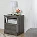 South Shore Savannah 1-Drawer Nightstand, Gray Maple